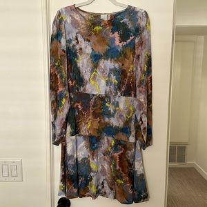 ICHI LONG SLEEVE DRESS